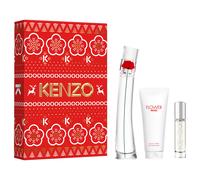 Eau de parfum de Kenzo - Coffret FLOWER BY KENZO - Eau de parfum 50ml + vapo 10ml + Lait pour le corps 75ml - Kapao Parfumerie en ligne française