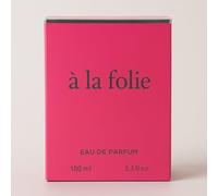 Eau de Parfum Femme - à la folie - Fragrance Florale & Sucrée - Élégante et Longue Tenue - Vaporisateur 100 ml