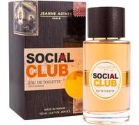 Eau De Parfum Homme - Social Club - Oriental - Tonka Et Vanille - Fabriqué En France À Grasse - Cadeau Homme - 100 Ml