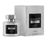 Eau de Parfum - Lattafa - Confidential Platinum - 100ml - Concentration élevée - Parfum luxueux