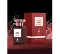 Eau De Parfum Lovely Chèrie 80ml De Alhambra Arabian Fragrance De Dubai Pour Femme De Cerise Noir, Cerise Griotte, Ambre