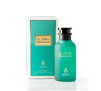 Eau De Parfum Ocean Blue De Ayat Perfumes 100ml ? Mixte ? Abricot, Basilic, Graines De Carotte, Rose De Mai, Orange, Citron,