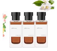 Eau de parfum orientale, eau de toilette, parfum exclusif avec élégant xyloid floral et arôme épicé, parfum durable pour hommes et femmes (3 pièces)