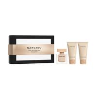 Eau de parfum Poudrée Narciso Rodriguez - Coffret Narciso Poudrée - Eau de Parfum poudrée 50ml + Lait 50ml + Gel Douche 50ml - Kapao Parfumerie en ligne française
