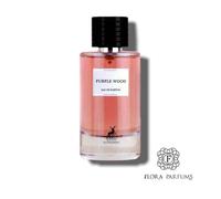 Eau de parfum pour Homme et Femme - Purple Wood - 100ml - Maison Alhambra