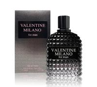 Eau De Parfum Pour Homme Valentine Milano 100 Ml. Parfum Boisé, Feuille De Violette, Vétiver Et Sel De Luxe Pour Homme. Parfum Premium Longue Durée.