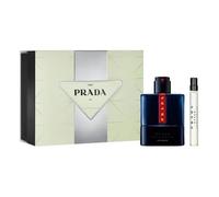 Eau De Parfum - Prada - Luna Rossa Ocean - 100 Ml + 10 Ml - Ambre Boisé - Parfum Masculin