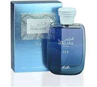 Rasasi Eau de Parfum Hawas Ice pour homme, fraîcheur élégante, 100 ml