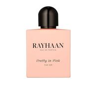 Eau de parfum Rayhaan Pretty in Pink 100 ml - Parfum féminin aux notes de cassis, rose de mai, freesia, vanille, patchouli et ambroxan | Un mélange élégant et romantique avec une touche de khôl