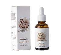 Eau de riz pour cheveux, Sérum de Croissance des Cheveux à leau de Riz pour des Cheveux visiblement Plus épais, Essence deau De Riz Fermentée, Huile Capillaire pour Les Cheveux Secs et Abîmés