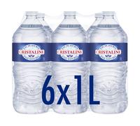 Eau de source - 6 x 1,0 L - CRISTALINE