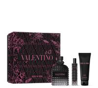 Eau de Toilette de Valentino - Coffret Uomo Born in Roma - Eau de toilette 100ml + Vapo 15ml + Gel douche 75ml - Kapao Parfumerie en ligne française