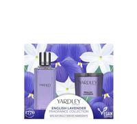 Eau de toilette de Yardley - Coffret English Lavender - Eau de toilette 50ml + Bougie - Kapao Parfumerie en ligne française