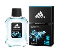 Eau de toilette en vaporisateur Adidas Ice Dive pour homme, flacon de 100 ml