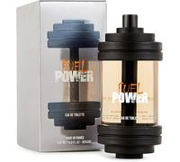 Eau De Toilette Homme - Fuel Power - Floral Et Frais - Ambre & Patchouli - Fabriqué En France À Grasse - Cadeau Homme - 100 Ml