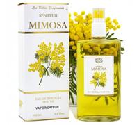Eau de Toilette Mimosa, par Prestige de Menton - Eau de Toilette Florale et Chaleureuse pour Femmes - Parfum Naturel - Fabrication Artisanale en Côte d’Azur - Vaporisateur Rechargeable Voyage - 200 ml