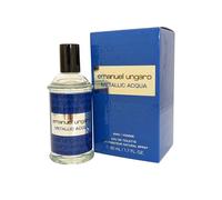 Eau De Toilette Spray Acqua Ungaro Métallique 50ml Parfum Pour Homme