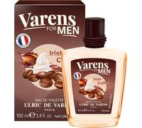 Eau De Toilette Varens For Men - Irish Coffee - Gourmand, Ambré, Boisé - Parfum Homme - Vaporisateur - 100 Ml