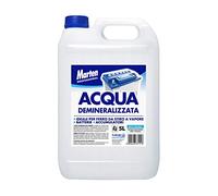 Eau déminéralisée pour batteries Acumulateurs et aiguilles à repasser de 5 l
