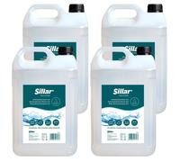 Eau déminéralisée , purifiée, pour batteries, cosmétiques, ménage, 4 pcs x 5L, Sillar