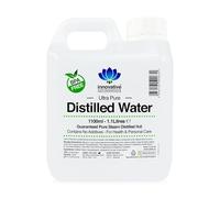 Eau distillée - distillation vapeur 100% pure d’H2O - 1 100 ml