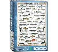 Puzzle Eurographics - Susswasserfische, 1000 Pièces