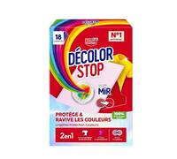 Eau Écarlate Lingettes de Protection des Couleurs, Stop à la Décoloration & Restauration des Couleurs, 18 Lingettes