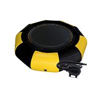 Eau gonflable - Transat rembourré ultime avec gonfleur électrique, échelle de corde, cordes Mo et ancre pour piscines, lacs et amusement estival