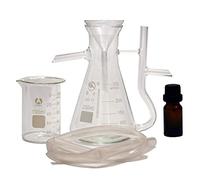Eau Huile essentielle Séparateur laboratoire distillation Verrerie Kits Eau Pure Huile Rosée Bouteille Collecteur Récepteur 250ml 500ml 1000ml (1000ml)