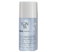 Eau Micellaire Démaquillante Yonka 30ml - Nettoyant et Démaquillant Visage Doux - Tous Types de Peaux, Sans Rinçage - Immortelle Bleue et Huiles Essentielles de Rose et de Camomille