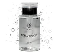 Eau micellaire Extension de cils Nettoyage des cils Nettoyage du visage de Lovely, 1x 200ml