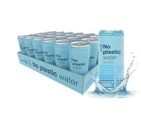 Eau Minérale Gazeuse - No Plastic Water, Ocean52 - 24 Canettes 33cl. Eau Minérale Naturelle Gazeuse - Pack 24 unités x 33cl. Eau minérale en canette. Natural mineral water. Sans BPA.