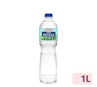 Eau minérale naturelle Fuente Dehesa - Bouteille moyenne 1 L - Minéralisation très faible - Pack de 5