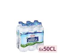 Eau minérale naturelle Fuente Dehesa - Petite bouteille - Minéralisation très faible - 6 bouteilles x 500 ml - Pack de 3