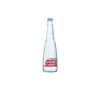 Eau minérale naturelle gazeuse Lanjarón, bouteille en verre consigné de 50 cl, lot de 20