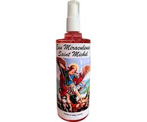 Eau Miraculeuse de St Michel - Désenvoûtement - Protection - Purification des lieux, des habitations, des personnes (livré avec sa prière)