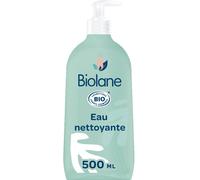 Biolane Eau nettoyante bébé sans rinçage certifiée BIO Ecocert 500 ml