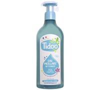 Tidoo Eau Micellaire Nettoyante Au Lin Nourrisson Bébé Visage Et Corps Bio Flacon Pompe 500ml