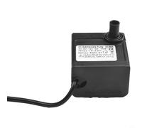 Eau pour fontaine d'aquarium submersible à énergie solaire DC 12 V CC 24 V Petit avec arbre vertical latéral, sortie 8 mm/13 mm, 6000 tr/min (12 V CC)