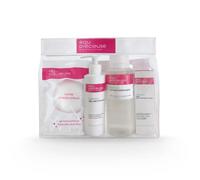 Eau Précieuse - Trousse Mes Indispensables 3 Soins visage - Lotion Purifiante - Gel Nettoyant - Soin Anti-Imperfections + 1 Eponge Konjac offerte