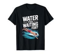 Eau Que Vous Attendez pour Nager Pun Diver Splash T-Shirt