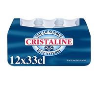 EAU SOURCE BOUCHON SPORT PACK DE 12X33CL, CRISTALINE, L'UNITÉ