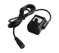 Eau submersible 12 V pour fontaine solaire de jardin, circulation silencieuse pour aquarium avec base ventouse, transfert de cale pour fontaine basse tension et douche de camping