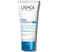 Eau Thermale Crème Visage Hydratante Riche-Acide Hyaluronique-Hydratation Intense 24h, Booste L'éclat-Parfait Comme Base De Maquillage-Parfum Frais Et Délicat-Non Comédogène-40ml