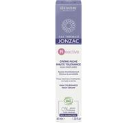 Jonzac Eau Thermale REactive Crème Riche Haute Tolérance Bio Tube 40ml