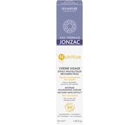 EAU THERMALE JONZAC Crème Visage Nutritive Bio 50 ml - Effet Protecteur Seconde Peau pour Peaux Sèches à Très Sèches - Texture Enveloppante Non Grasse - Soin Quotidien Hydratant - Lot de 2