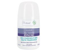 EAU THERMALE JONZAC - Déodorant Roll-on Doux Anti-traces 24h, Formule Hypoallergénique Sans Alcool - Le Lot De 3
