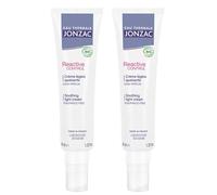 EAU THERMALE JONZAC | Reactive Control | Crème Légère Apaisante | Lot de 2x 40ml | Limite les risques de réactions cutanées | Haute tolérance | Sans parfum | 100% d'origine naturelle
