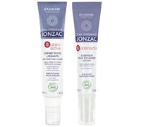 Eau Thermale Jonzac ®| Routine Visage Anti-Âge Sublimactive - Crème Riche lissante (40 ml) + Contour Yeux & Lèvres (15 ml) | Lisse rides & ridules | Raffermit la peau | 99% d’origine naturelle
