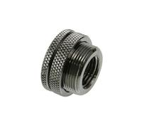 Eau trou d'écoulement G1/4 - noir brillant